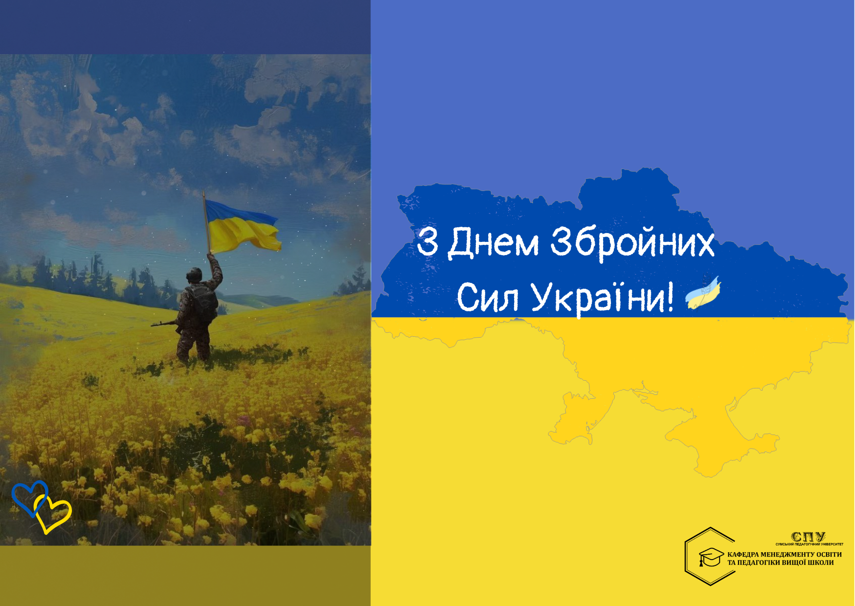 З ДНЕМ ЗБРОЙНИХ СИЛ УКРАЇНИ!